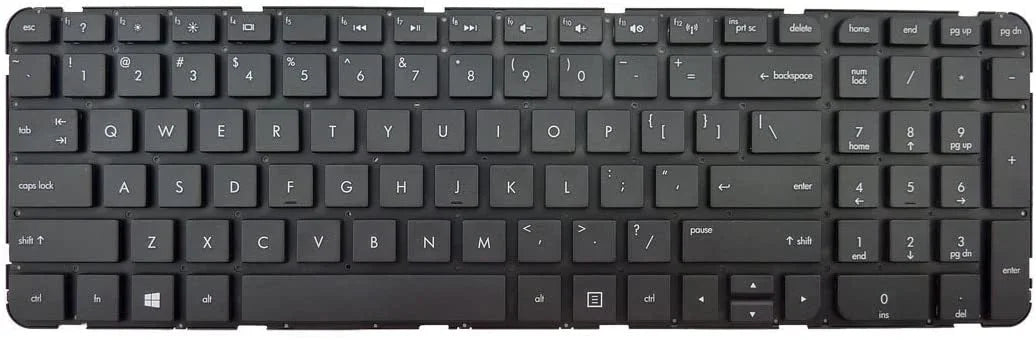 HP Pavilion G6-2000 G62100 697452-001 699497-001 AER36701210 Laptop Keyboard (Black) - eBuy UAE